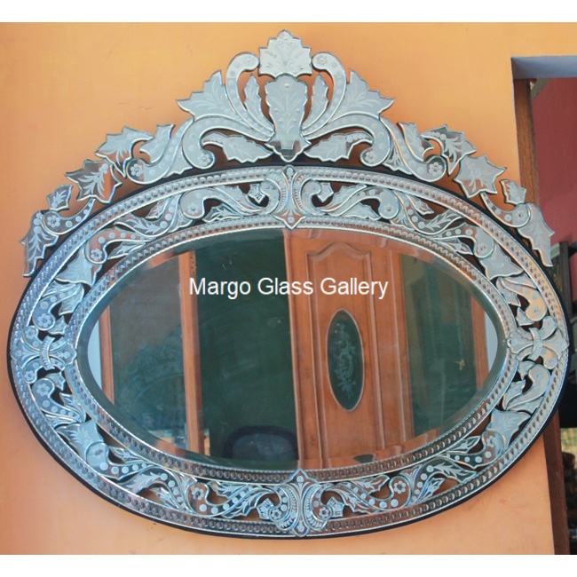 Oval Venetian Mirror 