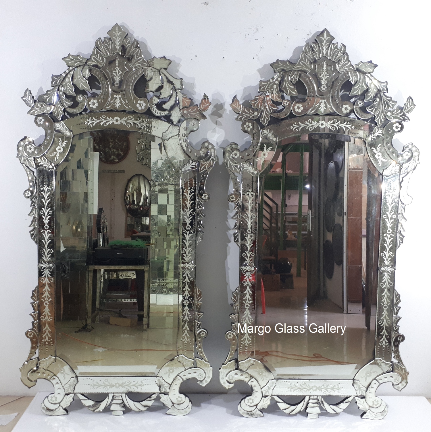 Antique Style Venetian Mirror
