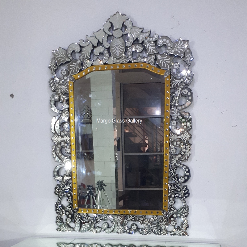 Antique mirror large