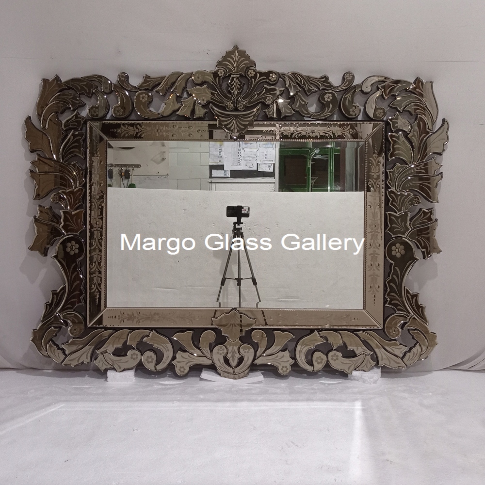 Brown Venetian Mirror