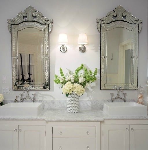 Venetian Mirror Bathroom 