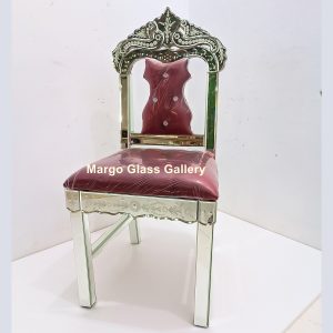 Chair Mirror with Red Coverred MG 006337