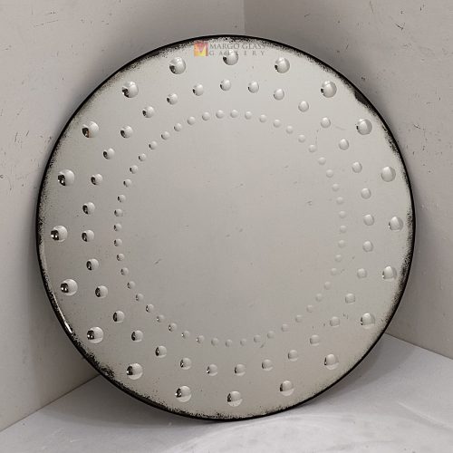 Antique Round Wall Mirror Bubble MG 014507